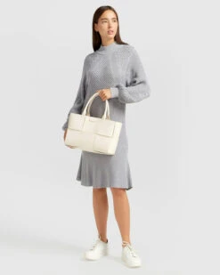 Love Letter Knit Dress - Grey