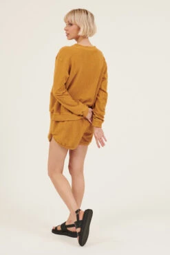 LOVER TERRY SHORTS - AMBER - FINAL SALE 41 LOVER TERRY SHORTS - AMBER - FINAL SALE -Swathera Sales p1hhF4NUdKL15SscplUkp0id4 45406.1709121897