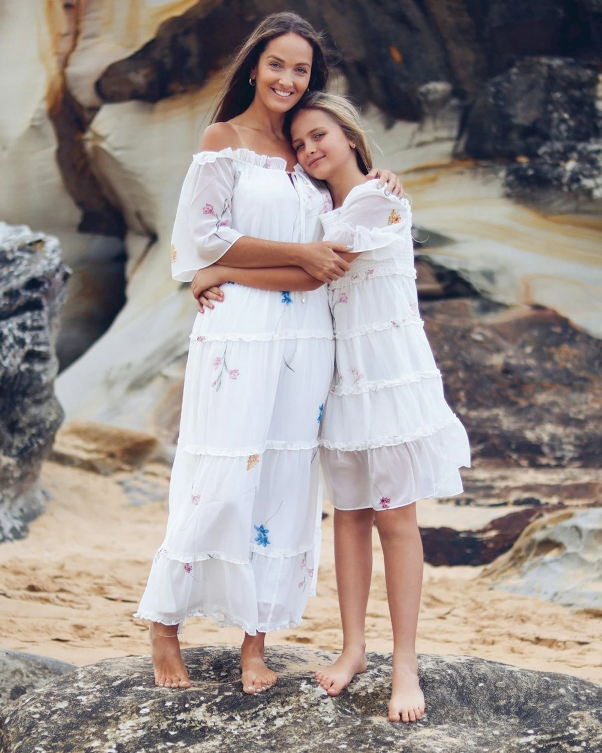 La Femme Tiered Maxi Dress - White 6 La Femme Tiered Maxi Dress - White - Image 4