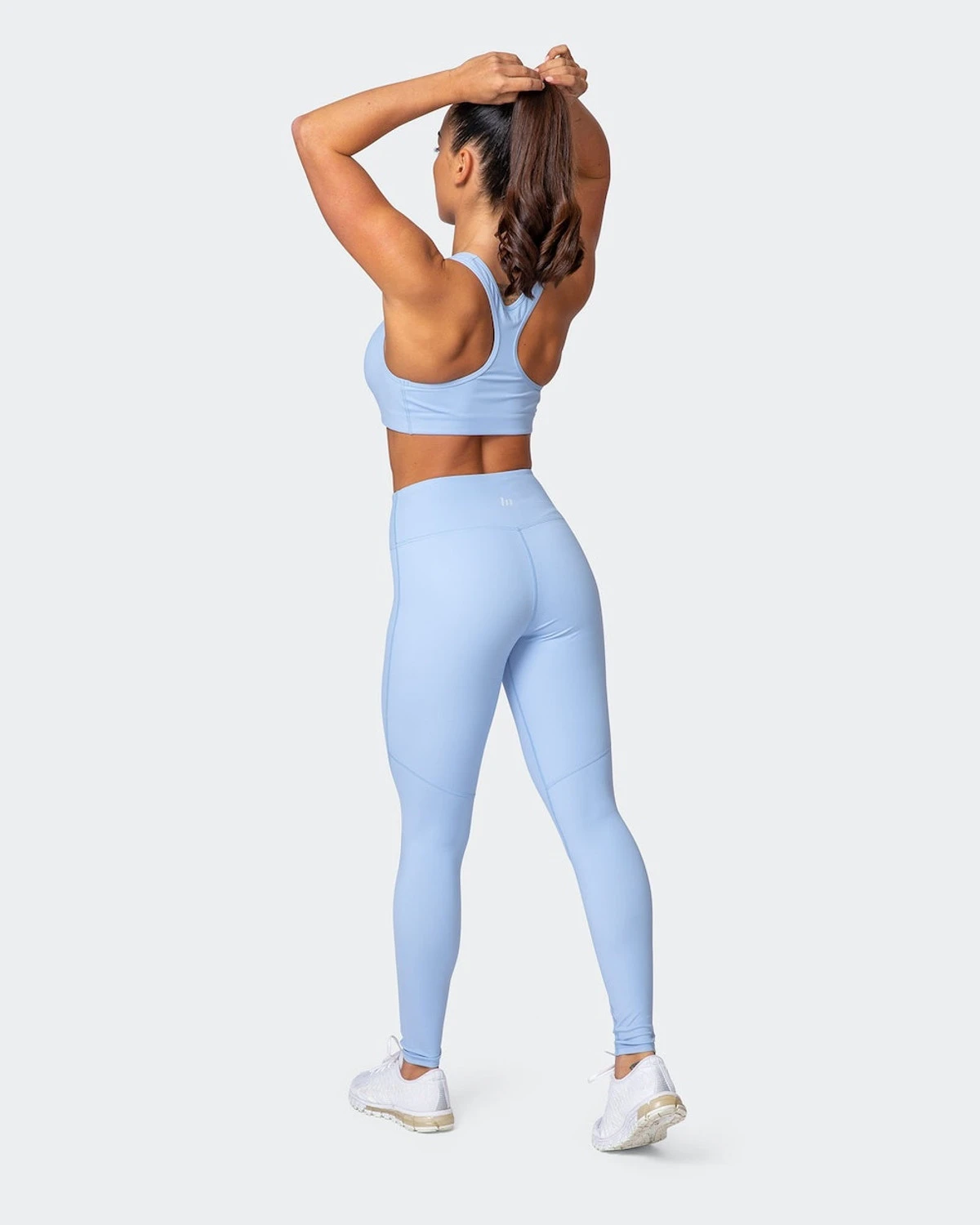 Superior Squat Full Length Leggings - Cashmere Blue 4 Superior Squat Full Length Leggings - Cashmere Blue - Image 2