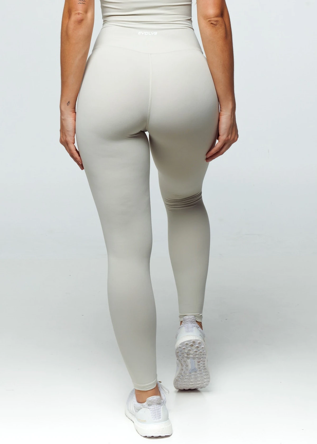 Elevate Cross Leggings - Stone 5 Elevate Cross Leggings - Stone - Image 3